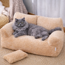Load image into Gallery viewer, AloraSii™ Comfort you’ll fall in love with… the cosy corner that makes your kitty say: “Now this is the life. 😻
