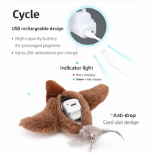 Load image into Gallery viewer, AloraFly™ – The interactive bird that awakens your cat’s hunting instinct
