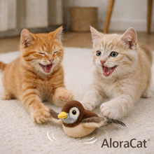 Load image into Gallery viewer, AloraFly™ – The interactive bird that awakens your cat’s hunting instinct

